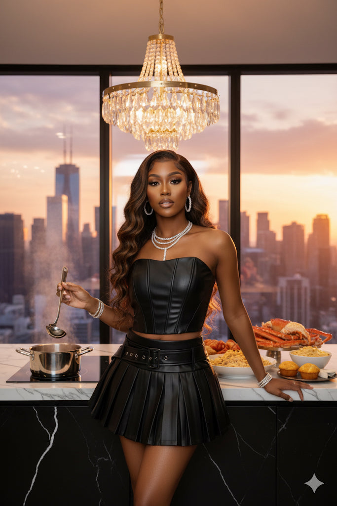 Crown her in Leather set