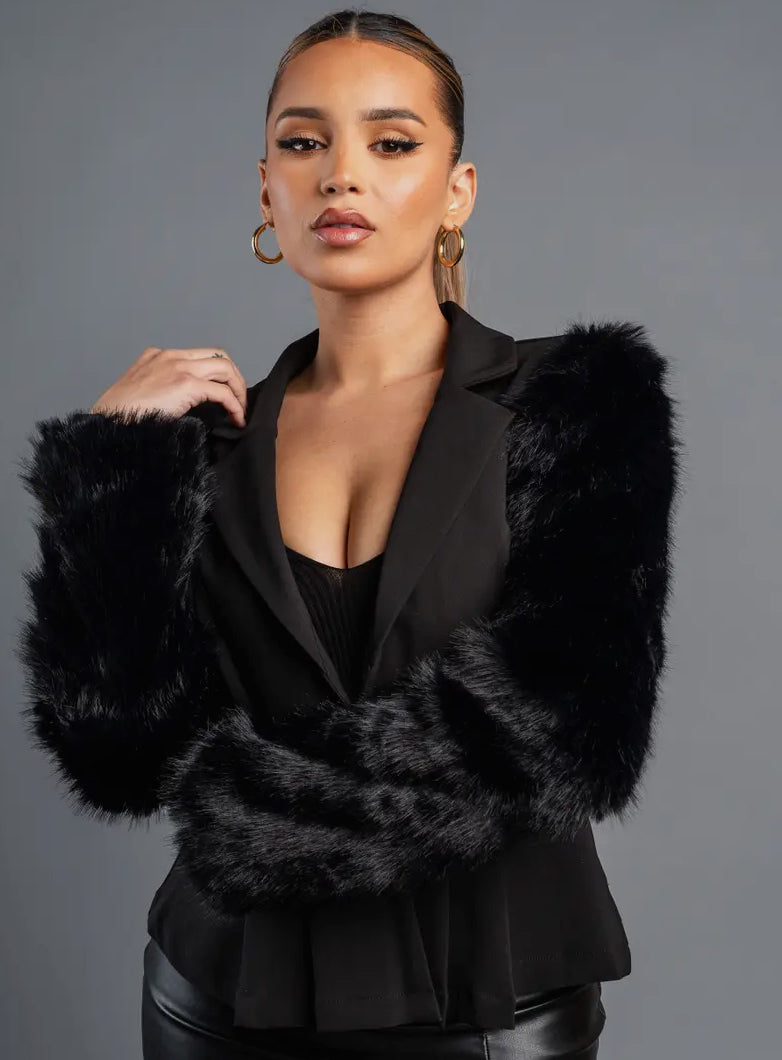 Cold heart couture blazer