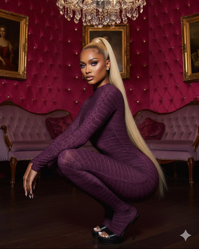 Purple Reign Catsuit